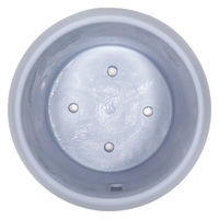 三浦園芸 鉢 キュート ビビ スモーキーの鉢 ラベンダーグレー 298071 1個（直送品）