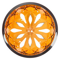 山佳化成 スリット鉢 SCOOP ボウル アンバー M 298137 1個（直送品）