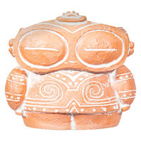 ケー・イー・アイ 鉢 リトルレジンポット 遮光器土偶 306849 1個（直送品）