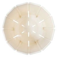 アップルウェアー(園芸) スリット鉢 アップルウェアー スリットオアシス&スタイルプレート 6号 ホワイト 309397 1個（直送品）