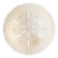 アップルウェアー(園芸) スリット鉢 アップルウェアー スリットオアシス&スタイルプレート 7号 ホワイト 309399 1個（直送品）