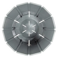 スリット鉢 アップルウェアー スリットオアシス＆スタイルプレート ７号 ダークグレー1個（直送品）