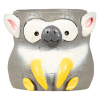 ケー・イー・アイ 鉢 リトルレジンポット リスザル 314362 1個（直送品）