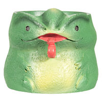 ケー・イー・アイ 鉢 リトルレジンポット カメレオン 314364 1個（直送品）