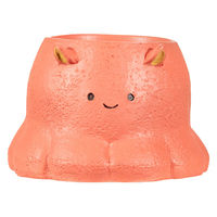 ケー・イー・アイ 鉢 リトルレジンポット メンダコ 314367 1個（直送品）