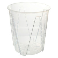 リーフ 根が見える透明鉢 直径24cm 325729 1セット(3個)（直送品）