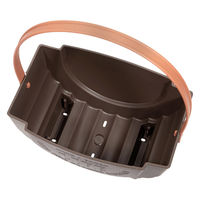 プランター アップルウェアー ワンハンドプランター カジュアル ２７０型ＣＡ ブラウン1個（直送品）