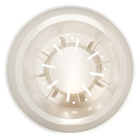 大和プラスチック 鉢 アイコンポット 18型 ホワイト 328159 1個（直送品）