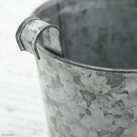 ケー・イー・アイ 鉢 シルバーバケツ 3.5号 334599 1個（直送品）