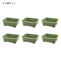 リッチェル プランター 緑のやさいプランター 50型(グリーン) 87037 1セット(6個)（直送品）