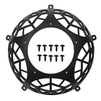 リーフ コウモリランバスケット 簡単板付けセット ブラック 板付き 930441 1個（直送品）