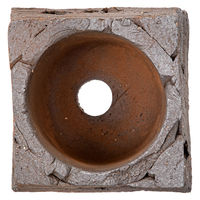 リーフ 鉢 信楽焼 COM WORK STUDIO作 MBー3 930573 1個（直送品）