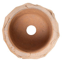 リーフ 鉢 信楽焼 COM WORK STUDIO作 LLRー4 930577 1個（直送品）