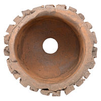 リーフ 鉢 信楽焼 COM WORK STUDIO作 WBLLー2 930607 1個（直送品）