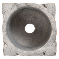 リーフ 鉢 信楽焼 COM WORK STUDIO作 LLSー2 930614 1個（直送品）