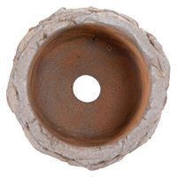 リーフ 鉢 信楽焼 COM WORK STUDIO作 LLBー6 930627 1個（直送品）