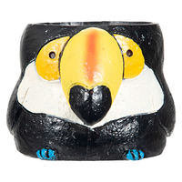 ケー・イー・アイ 鉢 リトルレジンポット オオハシ 314365 1個（直送品）