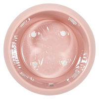 三浦園芸 鉢 ハイミニ ビビ スモーキーの鉢 コーラルピンク 298075 1個（直送品）