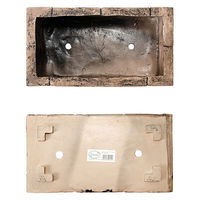 鹿沼興産 プランター FRP ブリック調プランター 430DB ダークブラウン 275615 1個（直送品）