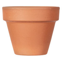 陶里 ドイツ製テラコッタポット (内径4.99×高さ4.93cm)穴あり 307916 1個（直送品）