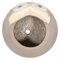 カルナック 鉢 ラフォーレフクロウ AーS グレー 293654 1個（直送品）