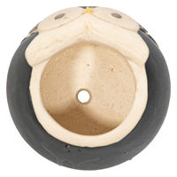 カルナック 鉢 ラフォーレフクロウ AーS ブラック 293650 1個（直送品）