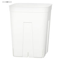 日本ポリ鉢販売 スリット鉢 プレステラ 150深型 白 10個セット 306359 1個（直送品）