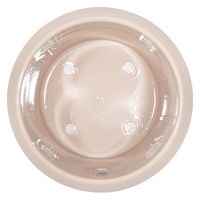 三浦園芸 鉢 ハイミニ ビビ スモーキーの鉢 ベージュ 298072 1個（直送品）