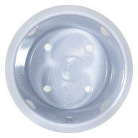 三浦園芸 鉢 ハイミニ ビビ スモーキーの鉢 ラベンダーグレー 298077 1個（直送品）