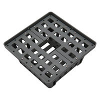 リーフ コウモリランバスケット グレー LLサイズ 5個入り 282475 1個（直送品）