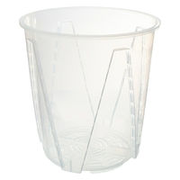 リーフ 根が見える透明鉢 直径28cm 325730 1セット(3個)（直送品）