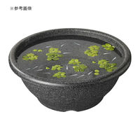 スドー メダカ鉢 ラメ 15号+メダカ鉢の保護ネット 丸型(中) 305526 1個（直送品）