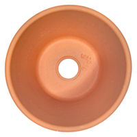 陶里 ドイツ製テラコッタポット (内径6.25×高さ5.89cm)穴あり 307917 1個（直送品）