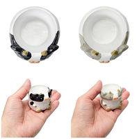 ケー・イー・アイ 鉢 リトルレジンポット ウシ 273615 1個（直送品）