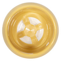 三浦園芸 鉢 リトル ビビ スモーキーの鉢 マスタードイエロー φ6×H5.3cm 298062 1個（直送品）