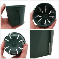 兼弥産業 スリット鉢 EUPOT 10cm モスグリーン 102925 1セット(30個)（直送品）