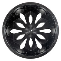 山佳化成 スリット鉢 SCOOP ボウル ブラック M 298133 1個（直送品）