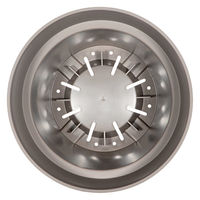 大和プラスチック 鉢 アイコンポット 21型 グレー 328162 1個（直送品）