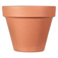 陶里 ドイツ製テラコッタポット (内径8.28×高さ7.79cm)穴あり 307919 1個（直送品）