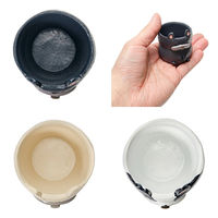 ケー・イー・アイ 鉢 リトルレジンポット フレンチブルドッグ 273621 1個（直送品）