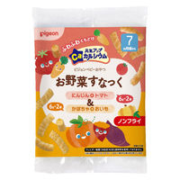 ピジョン 元気アップカルシウム お野菜すなっく にんじん＋トマト＆かぼちゃ＋おいも 2種アソート 1セット（1個（4袋入）×3）