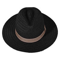 ヤマショウ 紳士カジュアルペーパーハット ブラック 大サイズ YCH-090BKL 1個（直送品）