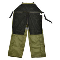 ヤマショウ 草刈り用サロペットL カーキ YEP-010KHL 1個（直送品）