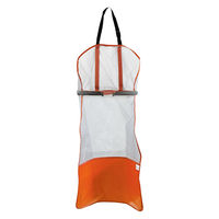 ヤマショウ 草刈り用ワンタッチハーフメッシュエプロン オレンジ YEP-011OR 1個（直送品）