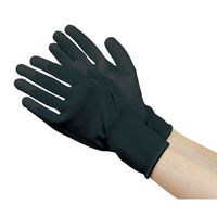 ヤマショウ ウレタン背抜き手袋10双L ブラック YGL-513BKL 1パック(10双入)（直送品）