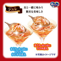 銀のスプーン 三ツ星グルメ パウチジュレ 2種のアソート まぐろ・かつおにしらす・かにかま・ささみ（35g×8袋）1個 キャットフード ウェット