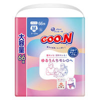 グーン おむつ パンツ Mサイズ（6～12kg）1セット（66枚入×3パック）大容量 ウルトラジャンボ ゆるうんちモレ0へ 大王製紙