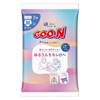グーン おむつ パンツ Mサイズ（6～12kg）1セット（2枚入×36）ゆるうんちモレ0へ 大王製紙