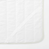 無印良品 綿 サッカー織 敷パッド Ｄ １４０×２００ｃｍ グリーン 良品計画