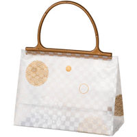 ヘッズ 和模様ハンドル付ギフトバッグ-3 JT-MC3B 1セット（1袋（20枚入）×10）